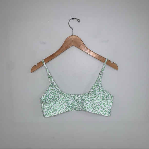 NWOT SHEIN 3 Piece Leopard Bikini Set Swimsuit  Cover Up Beach Skirt Size Medium - Picture 3 of 12